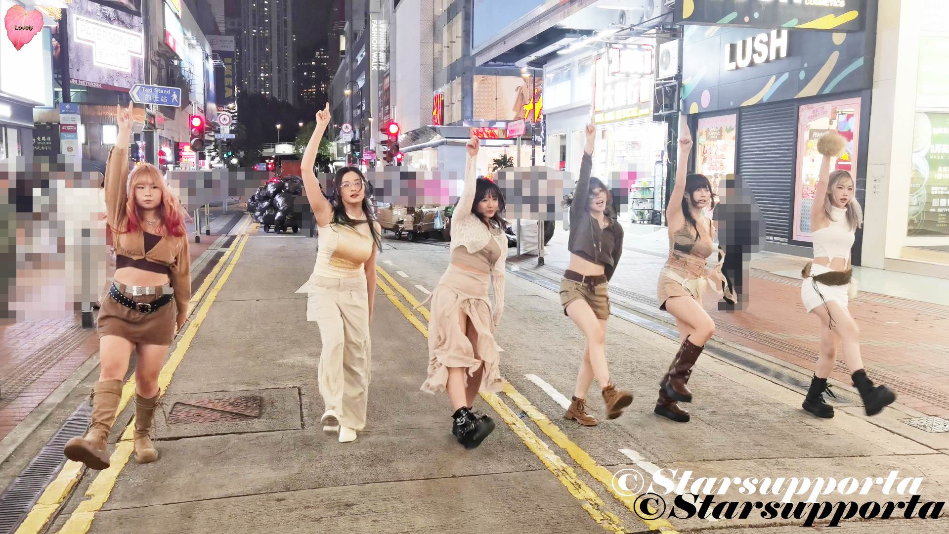 20251113 KPOP dance @ 香港銅鑼灣Casetify對出